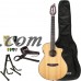 Breedlove Pursuit Nylon Acoustic Electric Guitar with Breedlove Gig Bag and ChromaCast Accessories   556555277